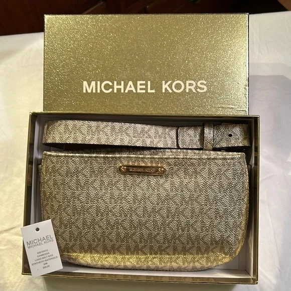 Michael Kors | Bags | Nwt Michael Kors Cambodia Logo Belt  display picture 3